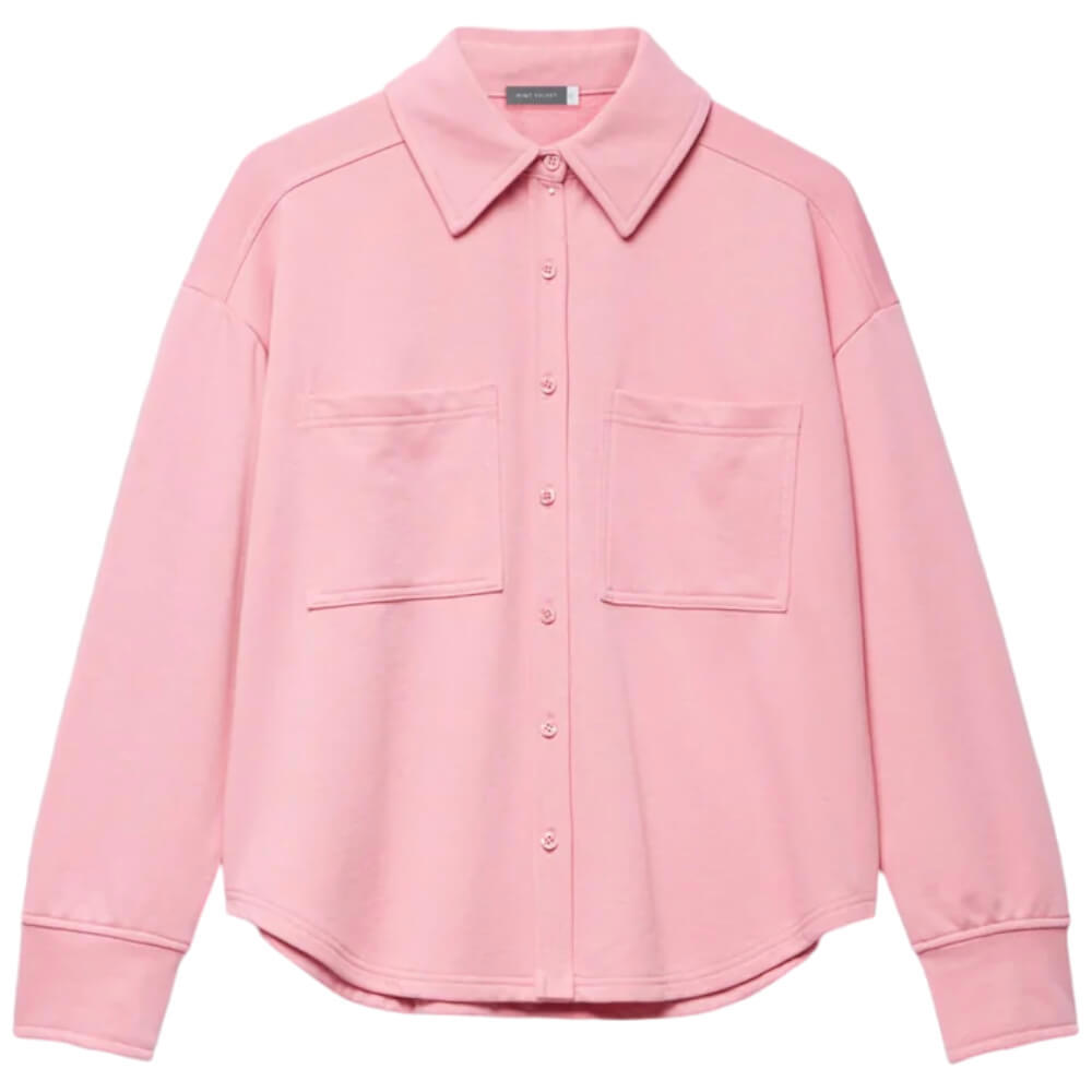 Mint Velvet Pink Jersey Sweat Shirt